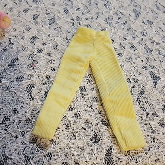 Vintage Barbie Doll Outfit yellow and pink - Picture 5 of 7